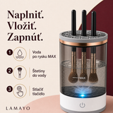 Elektrický čistič kozmetických štetcov